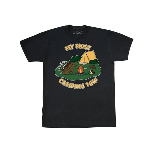 inktastic I Heart Camping with My Godfather Hedgehog and Porcupine Baby T-Shirt inktastic I Heart Camping with My Godfather Hedgehog and Porcupine Baby T-Shirt